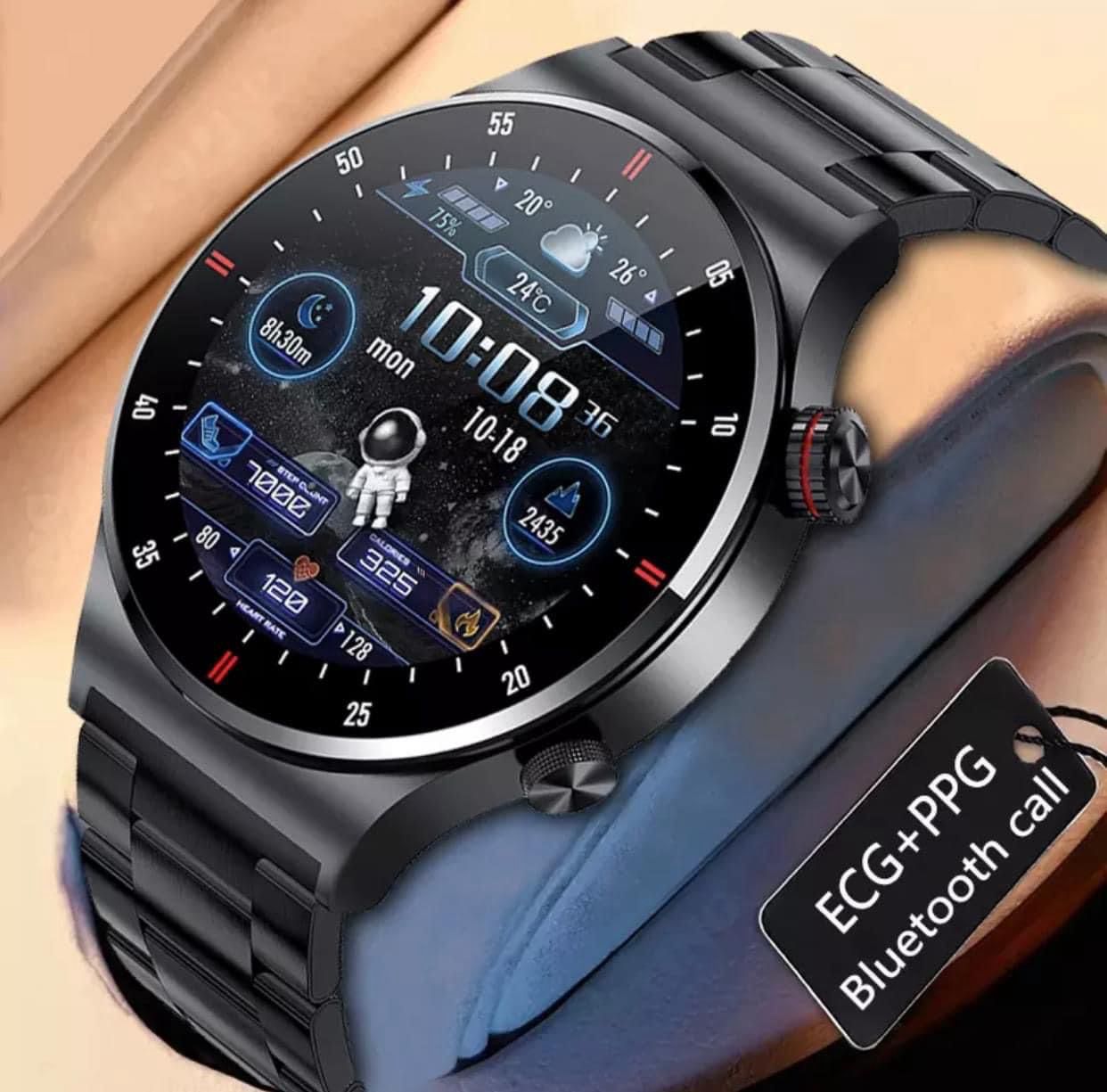 Montre Connectée QW33 – ECG, Bluetooth & Sport | ChronoVision