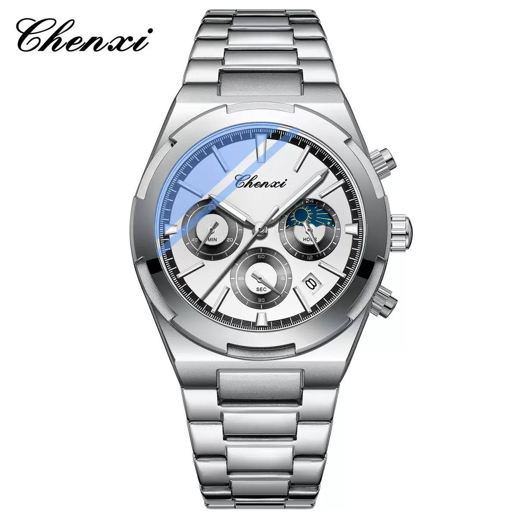 Montre CHENXI DAWN – Chronographe Bicolore Or & Acier